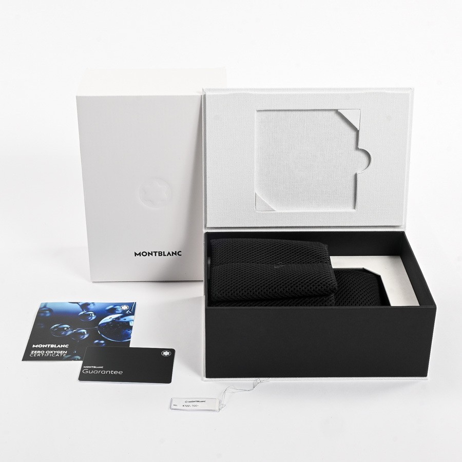 Montblanc 1858 Chronograph Zero Oxygen The 8000 Auto Gray Glacier – MB130983 –
