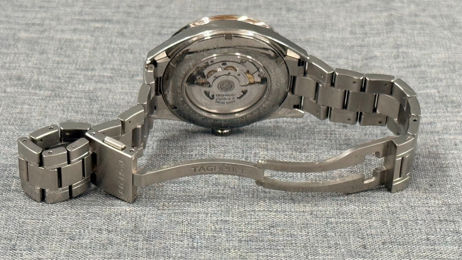 TAG Heuer Carrera Calibre 5 WV211N Men’s Wristwatch 39 mm