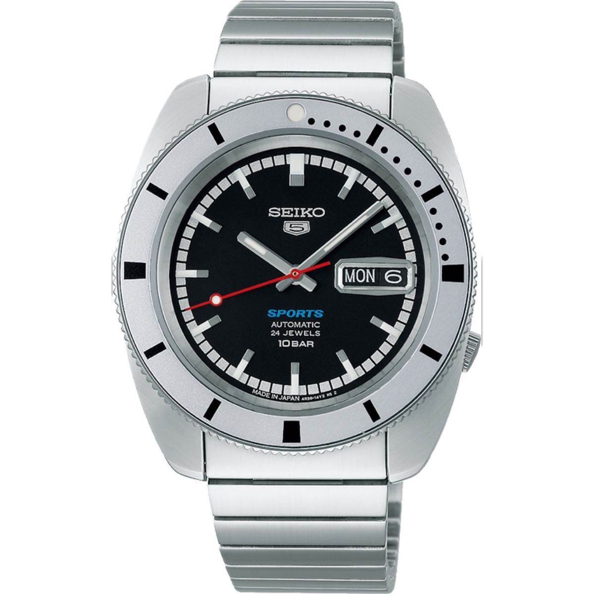 Seiko SBSA271 5 Sports 1968 First Reissue Automatic Watch Unused