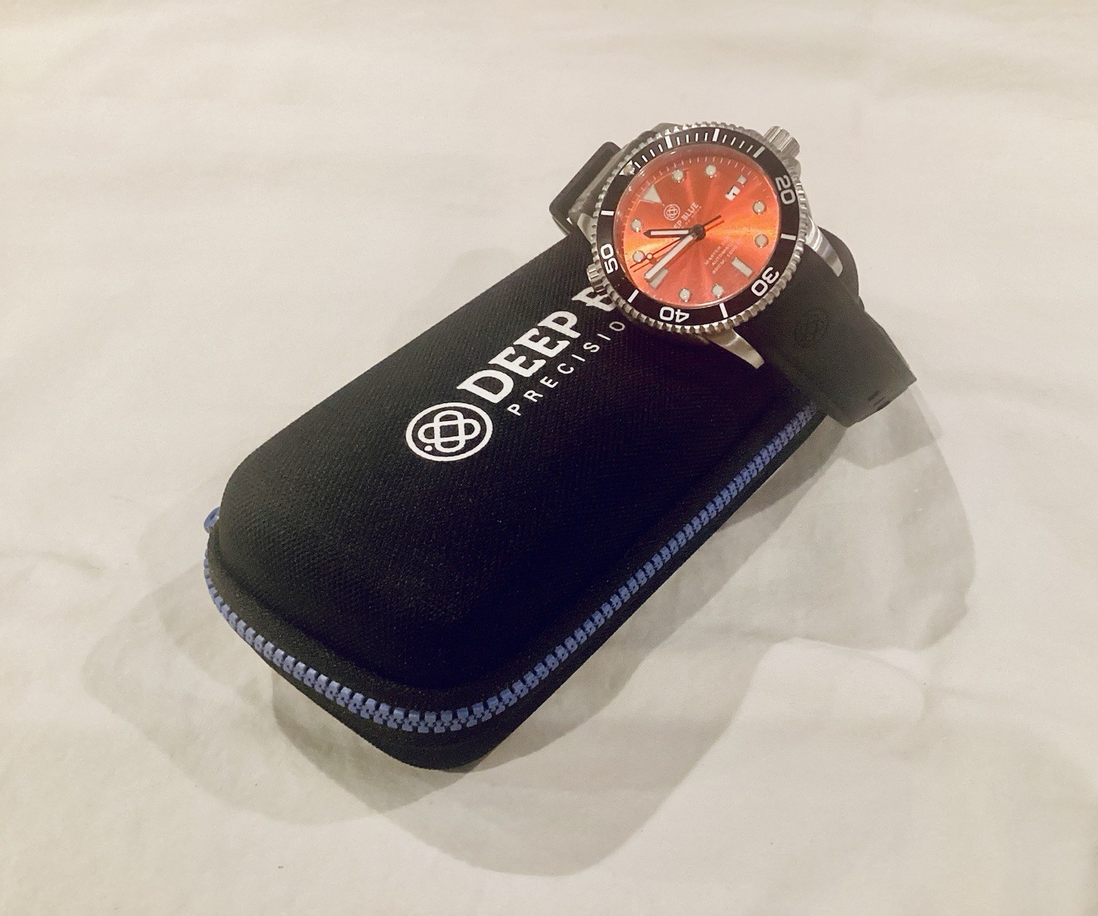 Deep Blue Automatic Precision Diver Master 1000 (3129 of 5000) 44mm Dive Watch