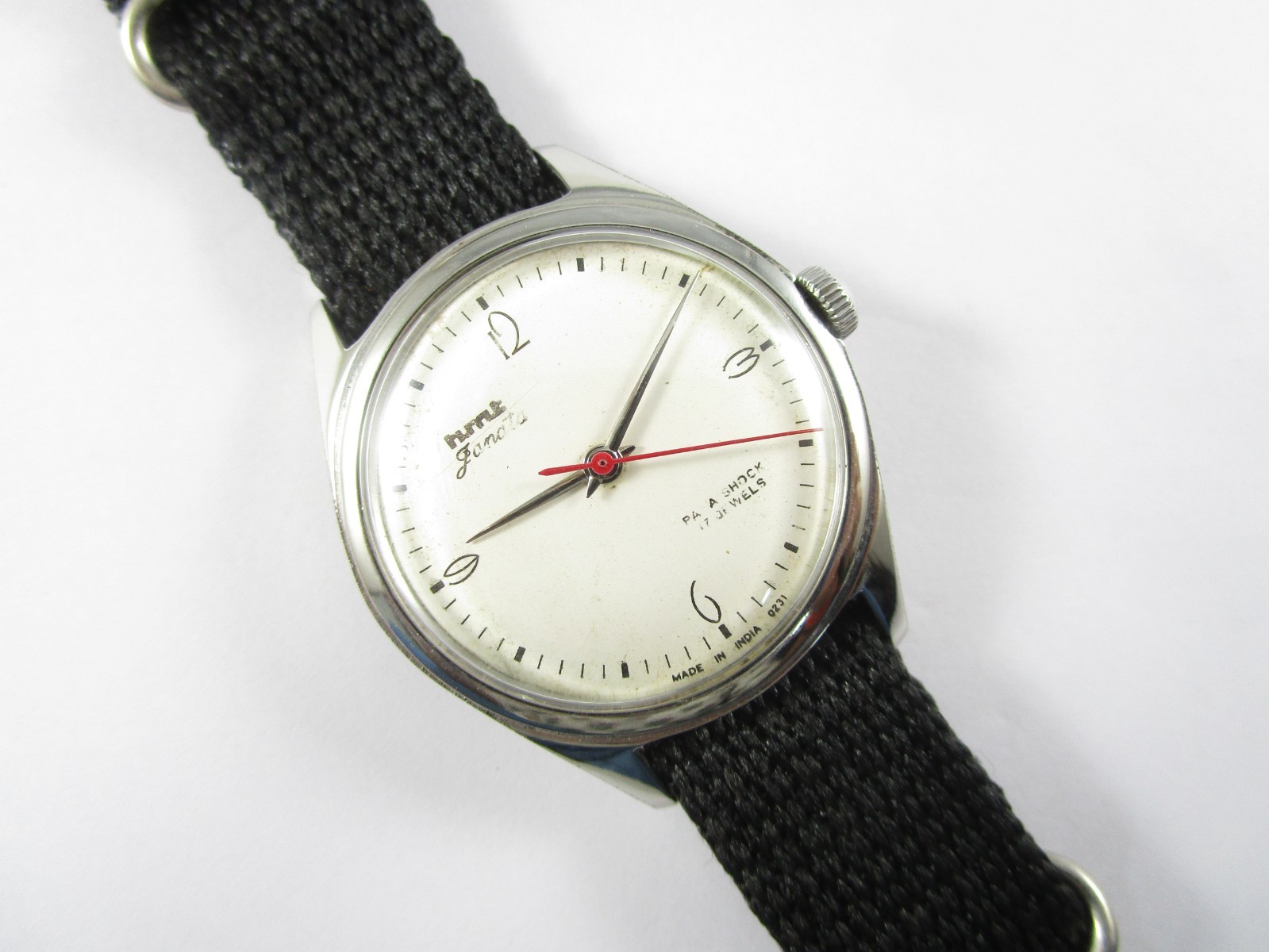 Vintage HMT JANATA Para Shock 17 Jewels Hand-Winding Pre-Owned Men’s Watch#S19