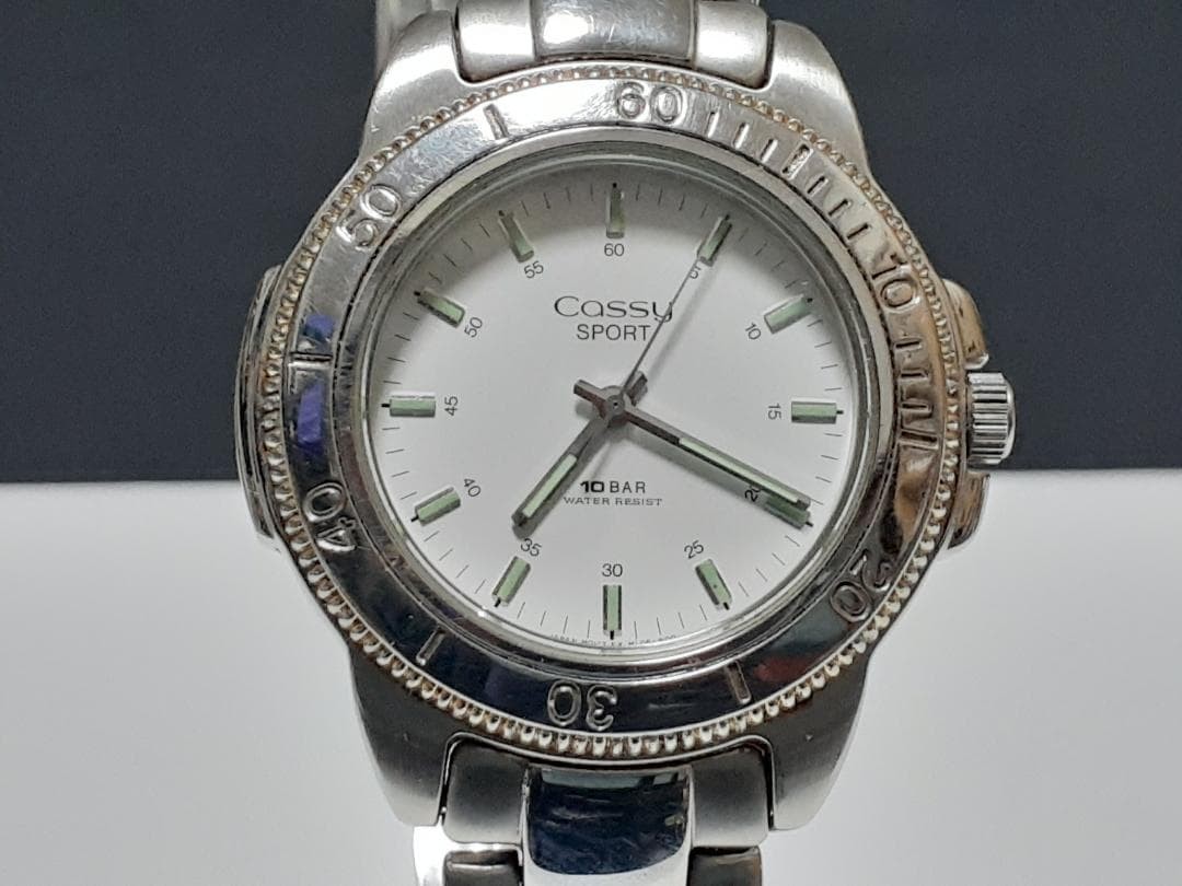 【From Japan】[Working Condition] ORIENT Cassy Sport Diver-style Watch T-30