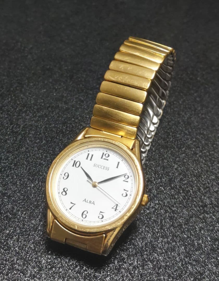 SEIKO ALBA SUCCESS Gold Watch