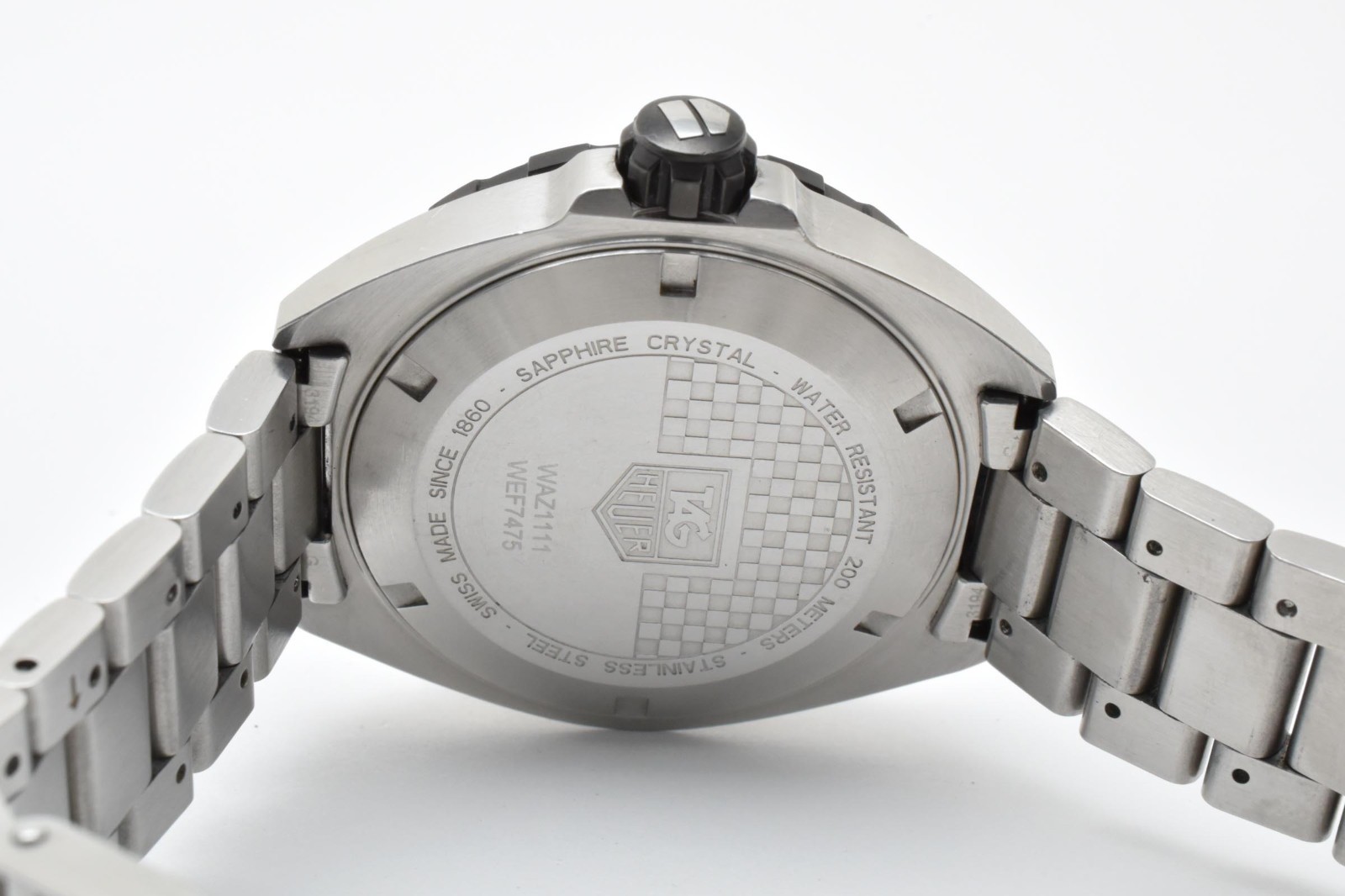 [Exc+5] Tag Heuer Formula 1 WAZ1111 White Dial Date Quartz Men’s Watch