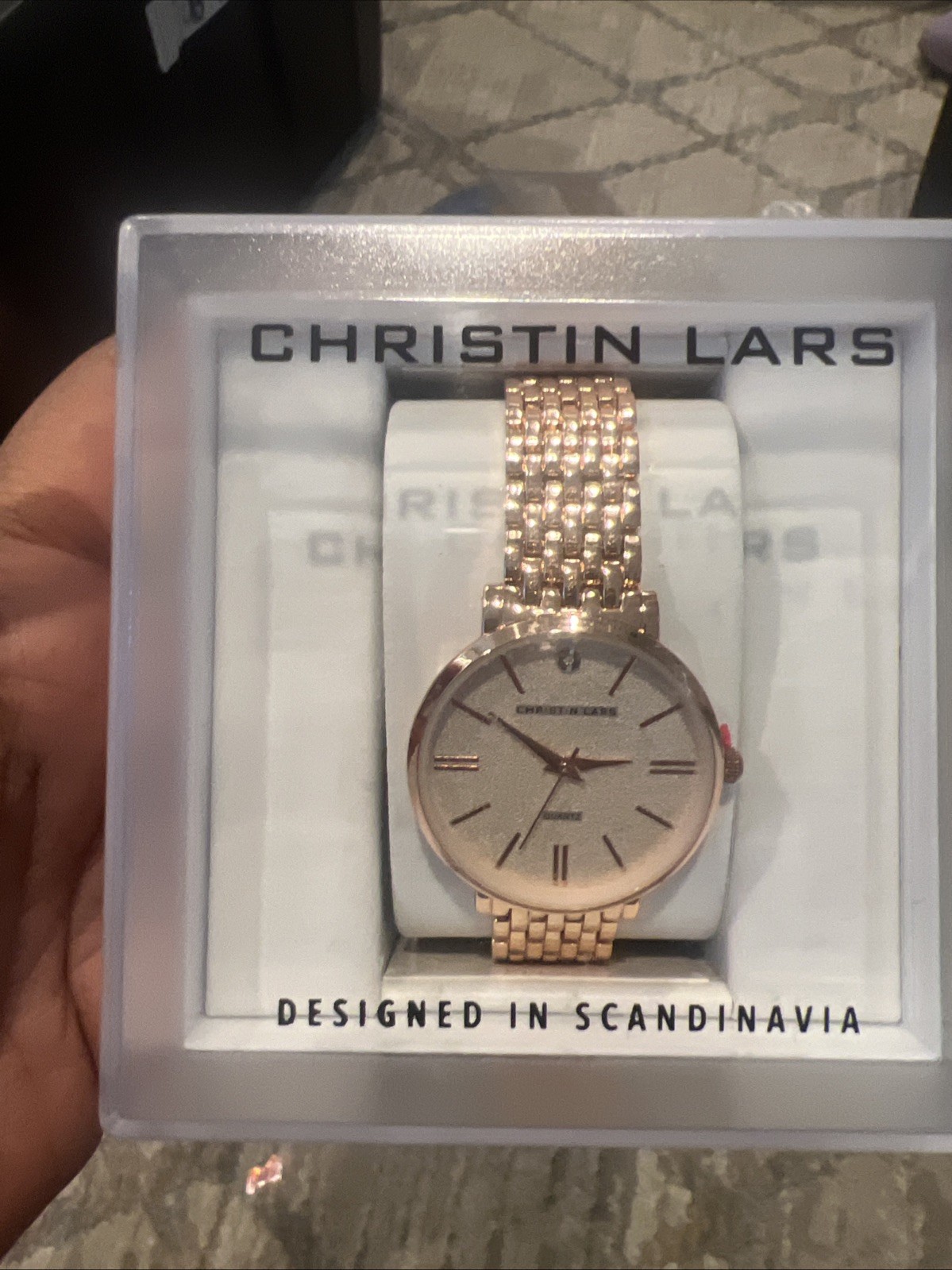 Christin Lars Mens Bracelet Watch – New Designed In Scandinavia