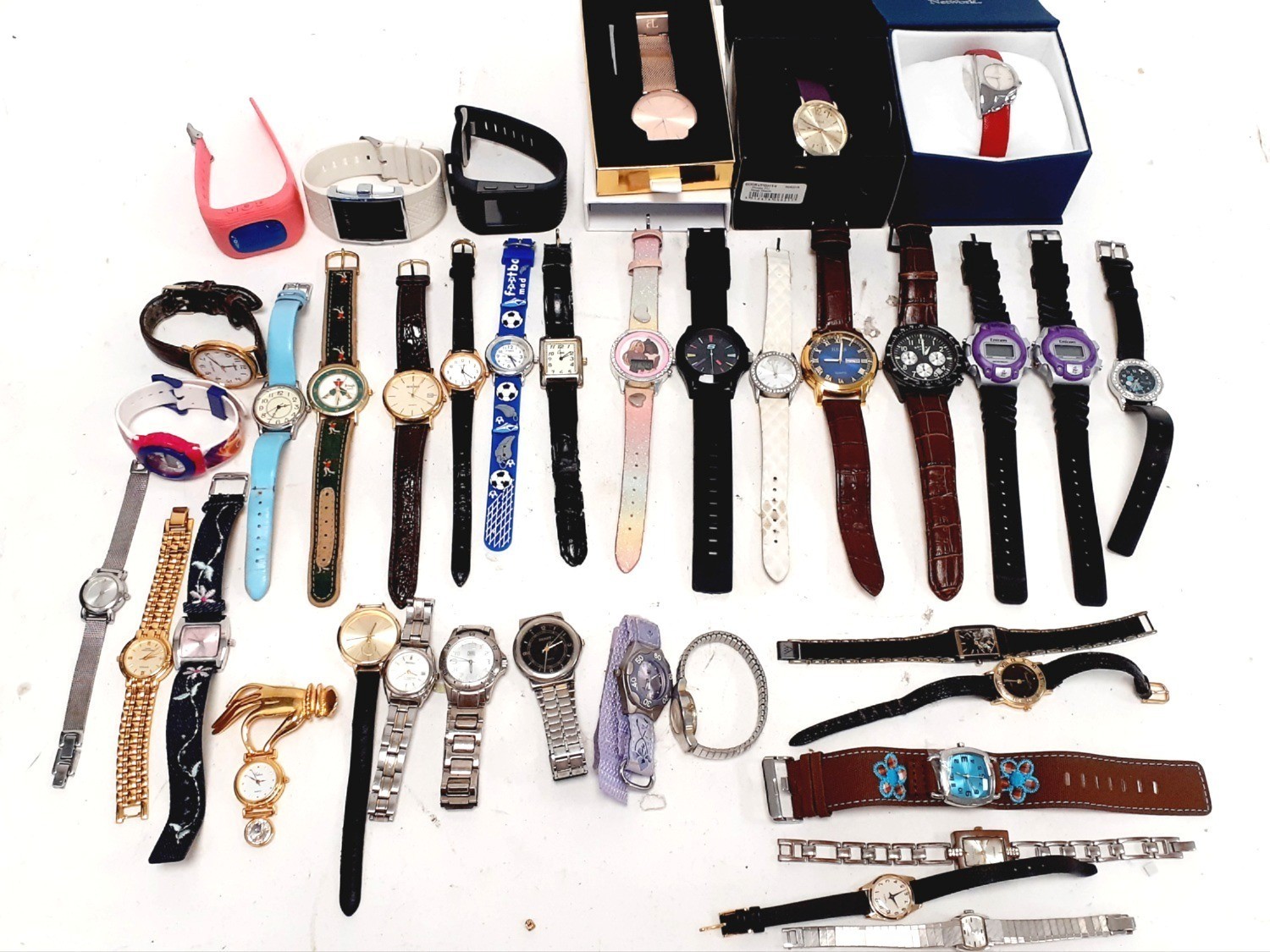 38 x Assorted Watch Collection Various Brands, Styles Sizes Spares/ Repairs