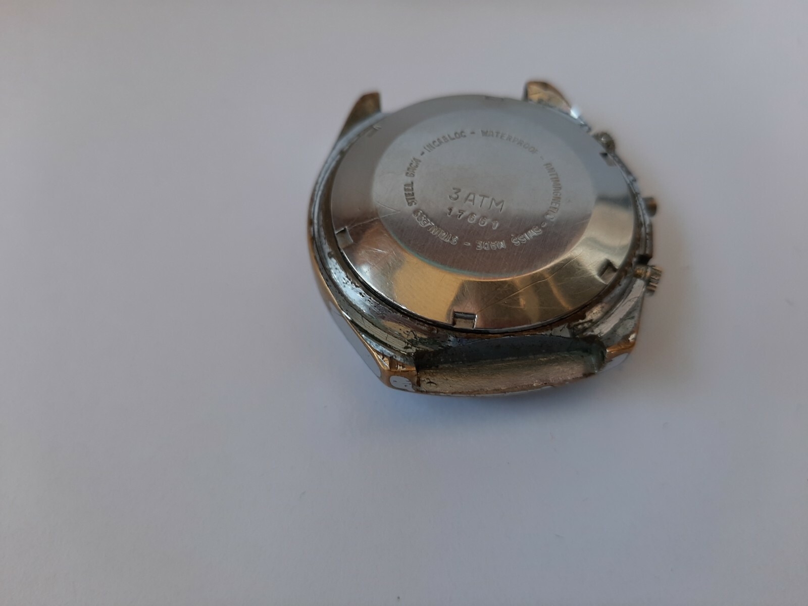 Watch Case Chronograph -Swiss Made 3 ATM – 41.70 mm – around the years 1970-1979