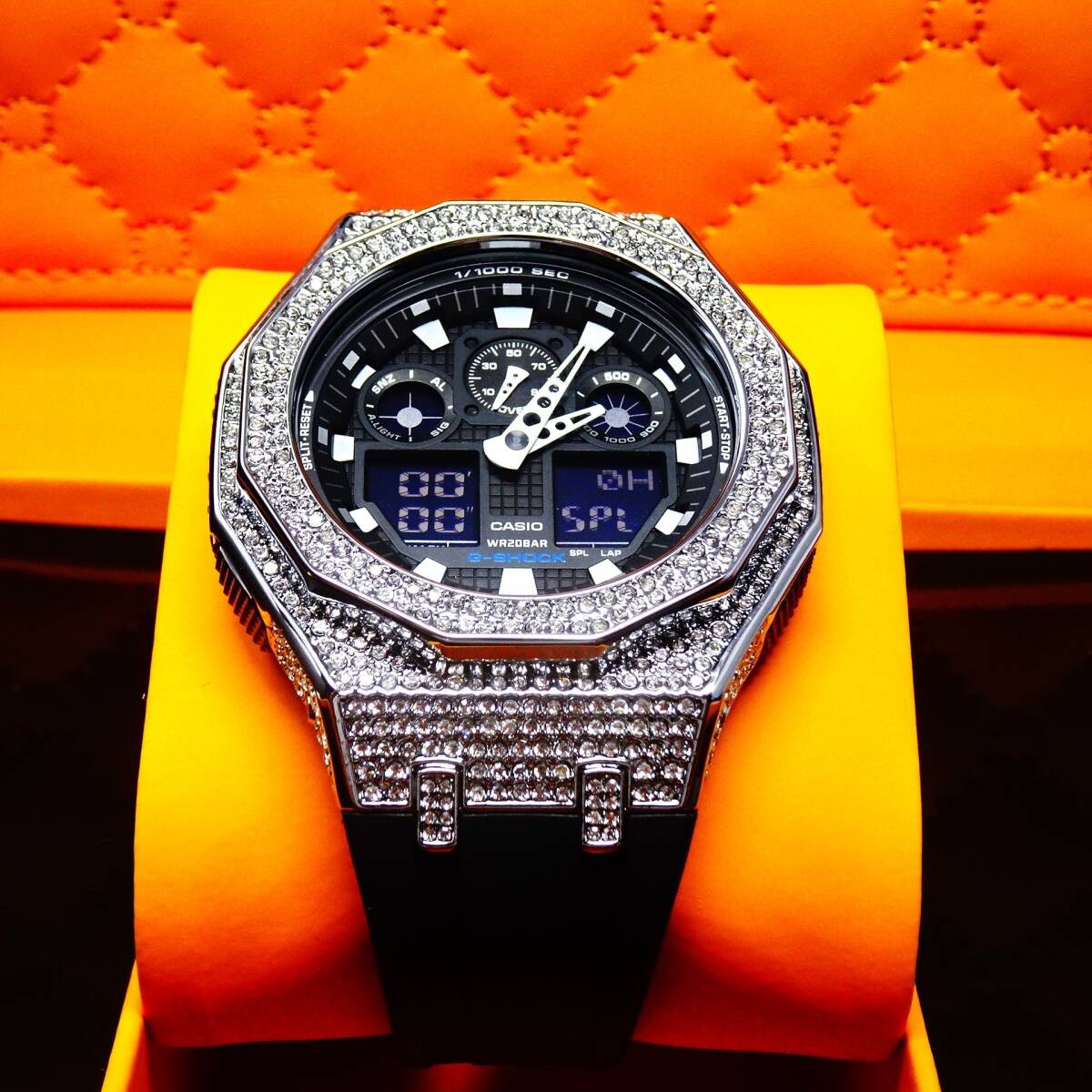 〓New〓mod Casioak〓G-Shock custom watch〓Regular GA100B body included〓Aftermarket