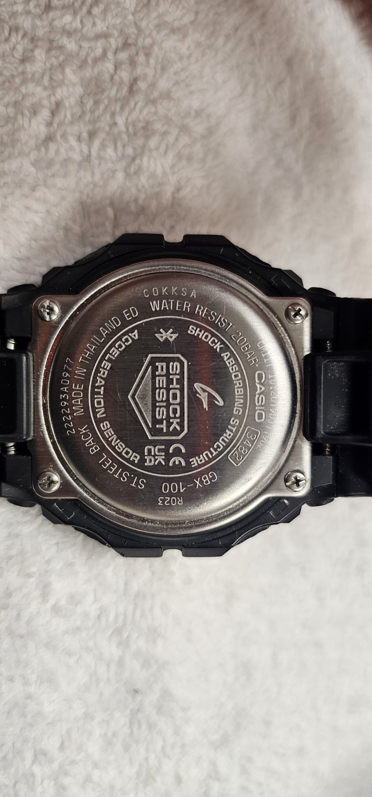 Casio G-Shock G-LIDE Bluetooth Black Dial Men’s Watch GBX-100