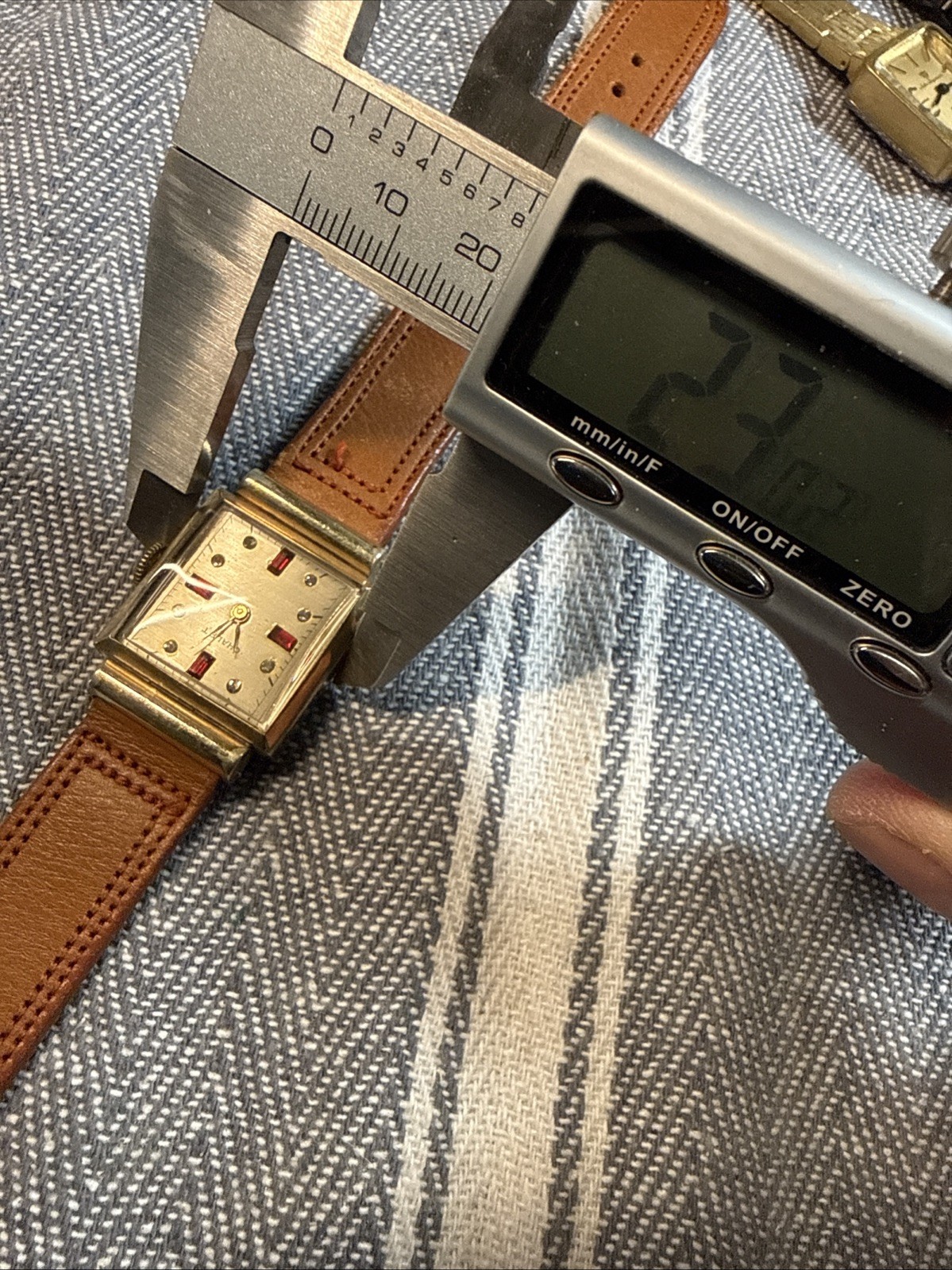 Vintage Chalet Ruby Diamond Wrist Watch 17 Jewel Mechanical Swiss Rare 10k RGP