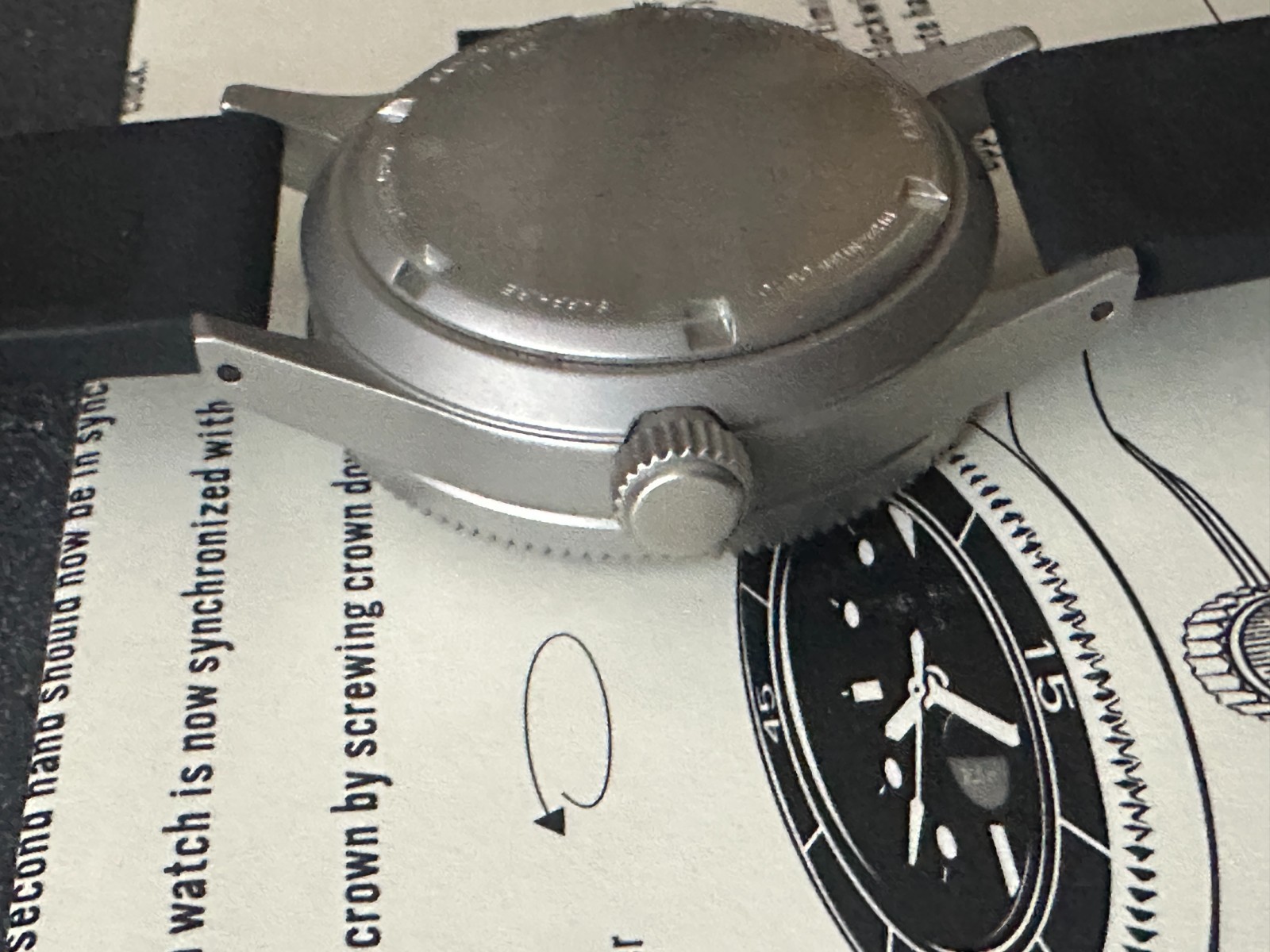 Tornek-Rayville TR-660 With Sapphire Inlay Non-date & Khaki Nytex Strap