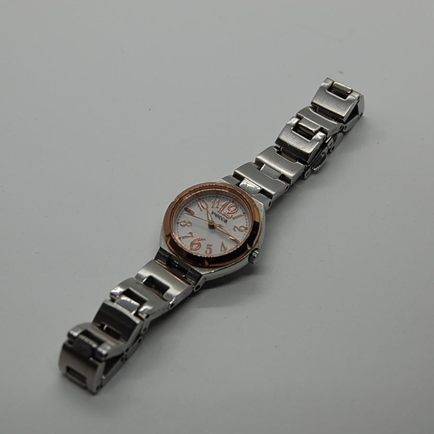 [Working Condition] Citizen wicca Solar-Powered Watch, Pink Gold and Combinat nu