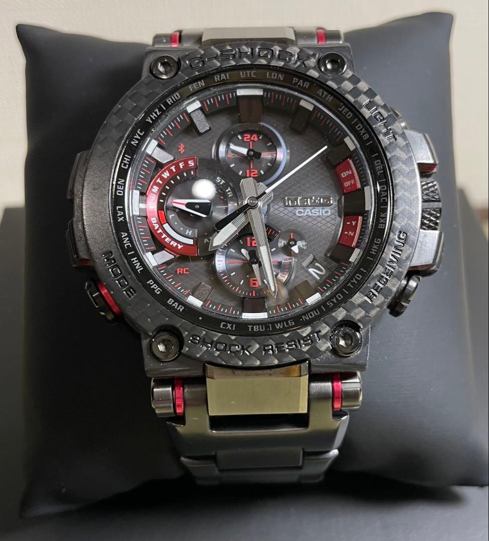 G-Shock MT G Black Red No.gs4804