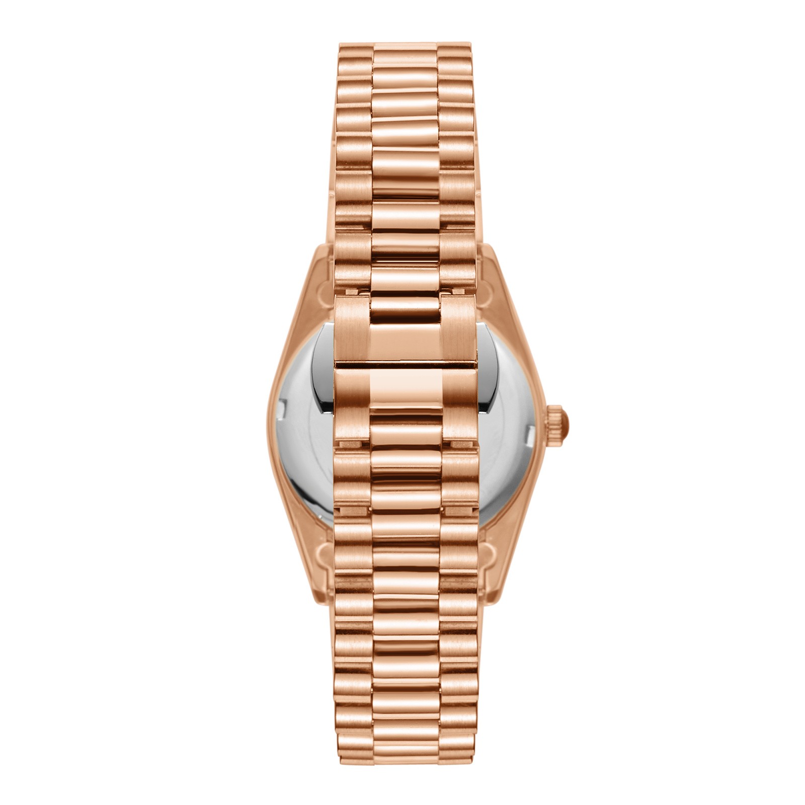 Kenneth Scott Women’s Analog Watch | Rose Gold Dial, 32mm, 30 m (3 ATM)