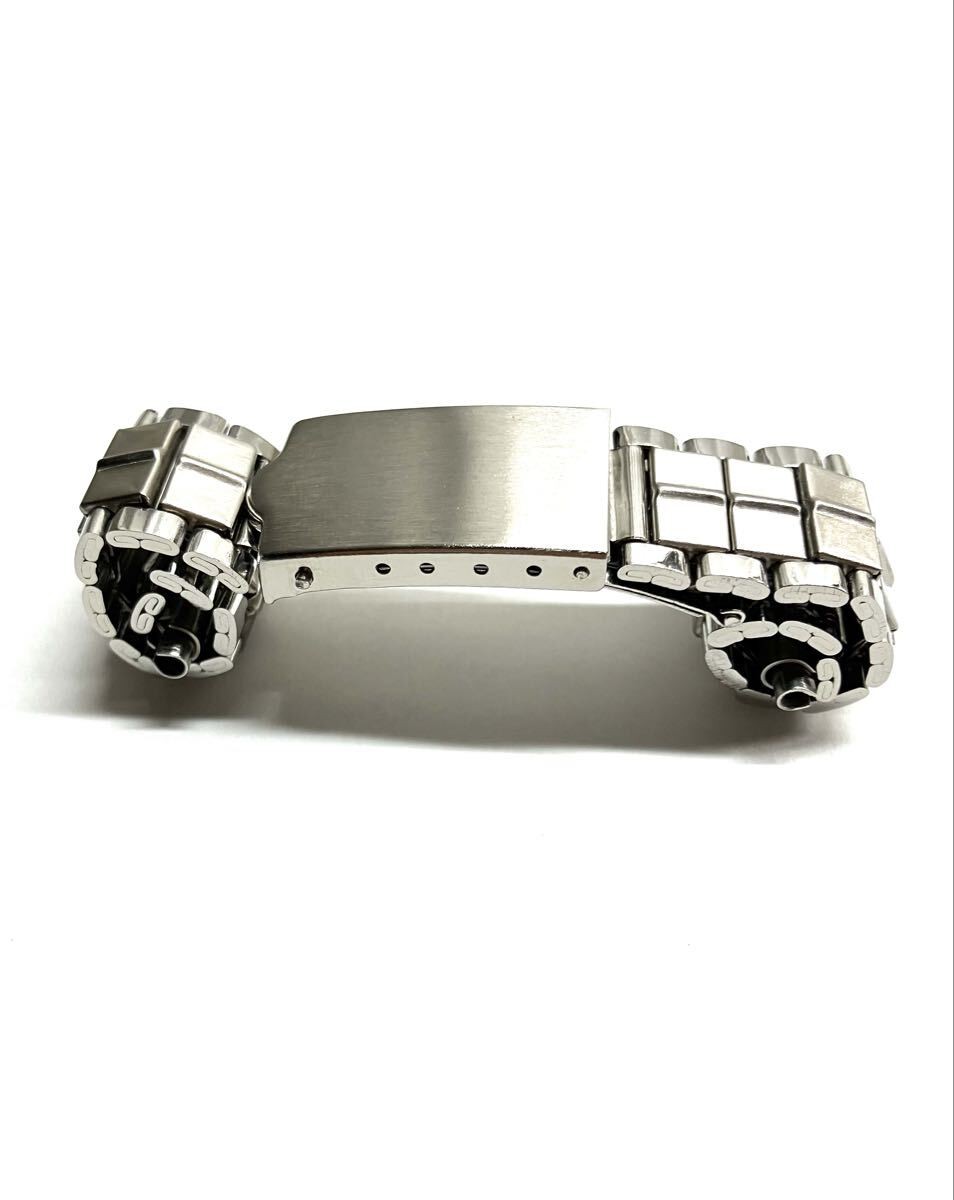Stainless Steel Belt for Wristwatch Vintage Item 16.5 21mm Length Approximately