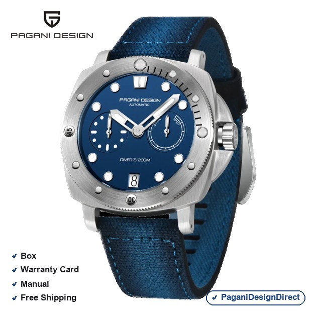 Pagani Design PD-1767 Blue Men Automatic Watch