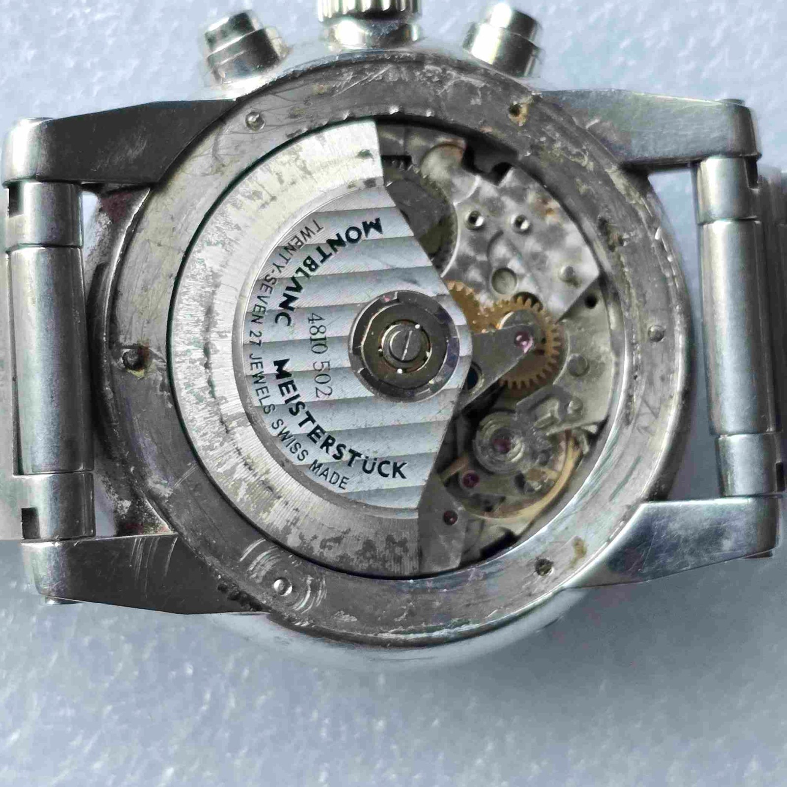 MONTBLANC TIMEWALKER Chronographe. Ref : 7069. Cal: 4810. For Parts/Repairs