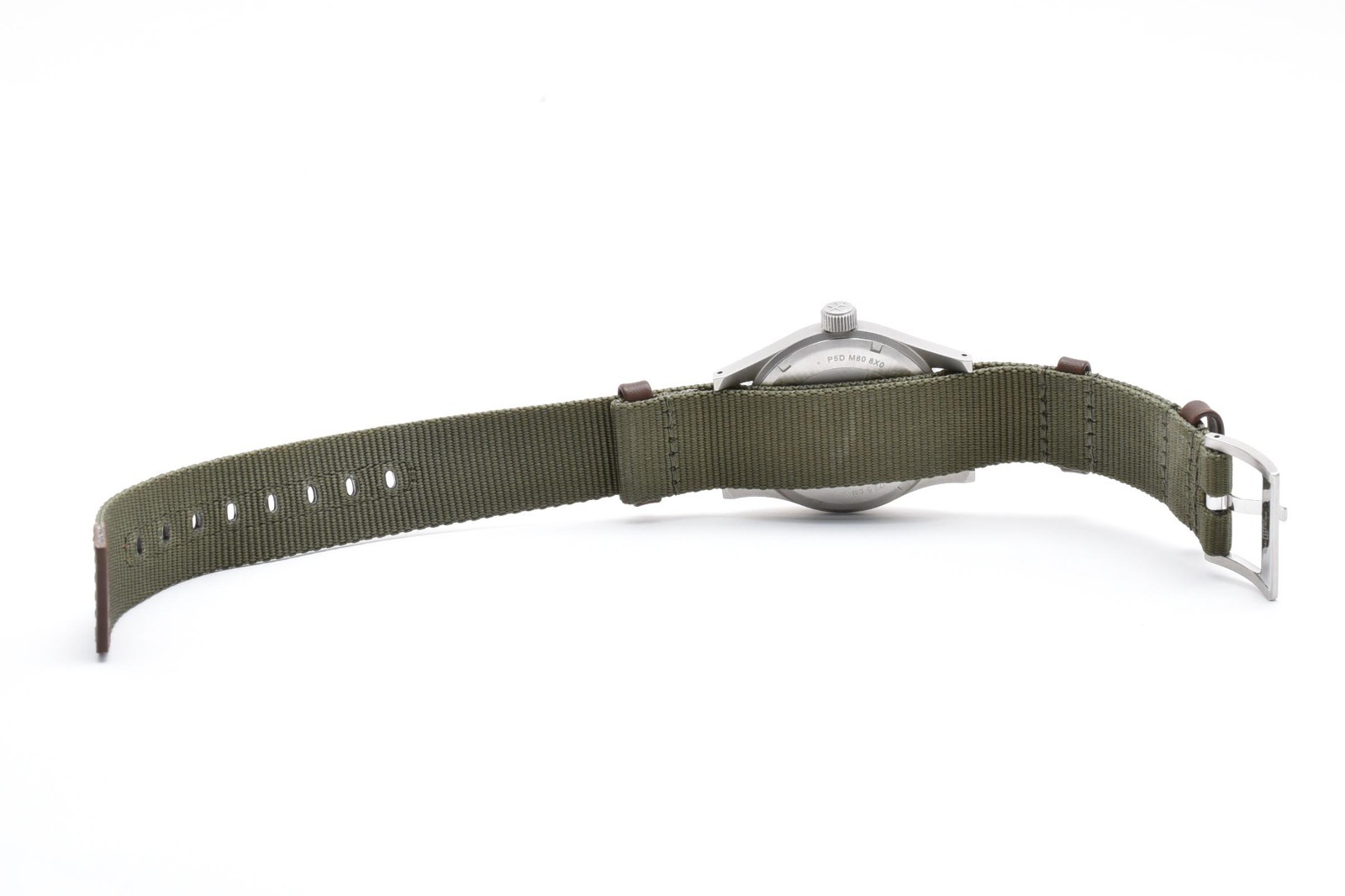 HAMILTON Khaki Field Mechanical 38mm Black Dial Full Set Box & Extra Strap