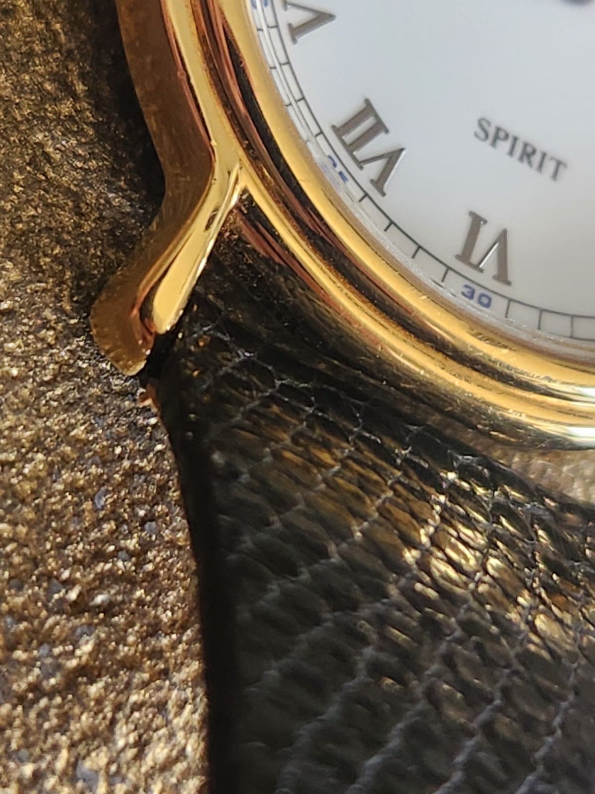 Vintage 1988 Seiko Spirit 5S21-7000 Quartz Sweep Second No-Tick Original Buckle