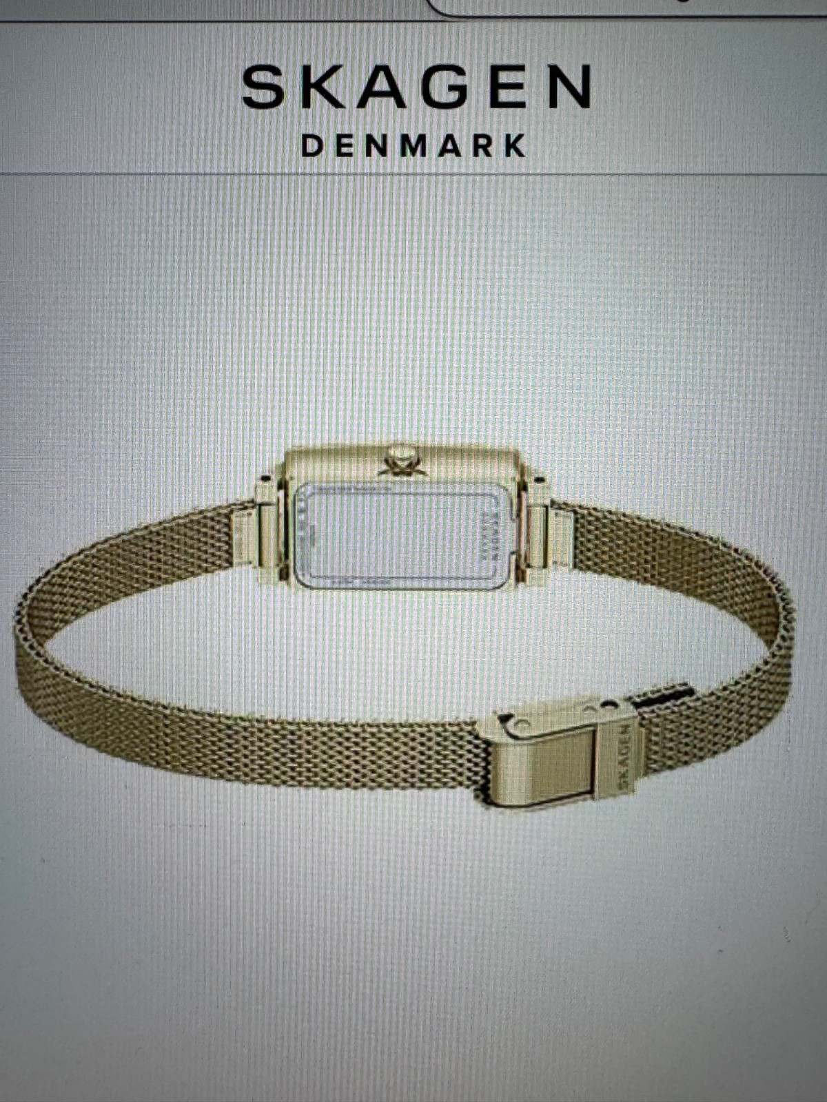 Skagen Womens Gold Watch and Earring Gift Set SKW1158SET