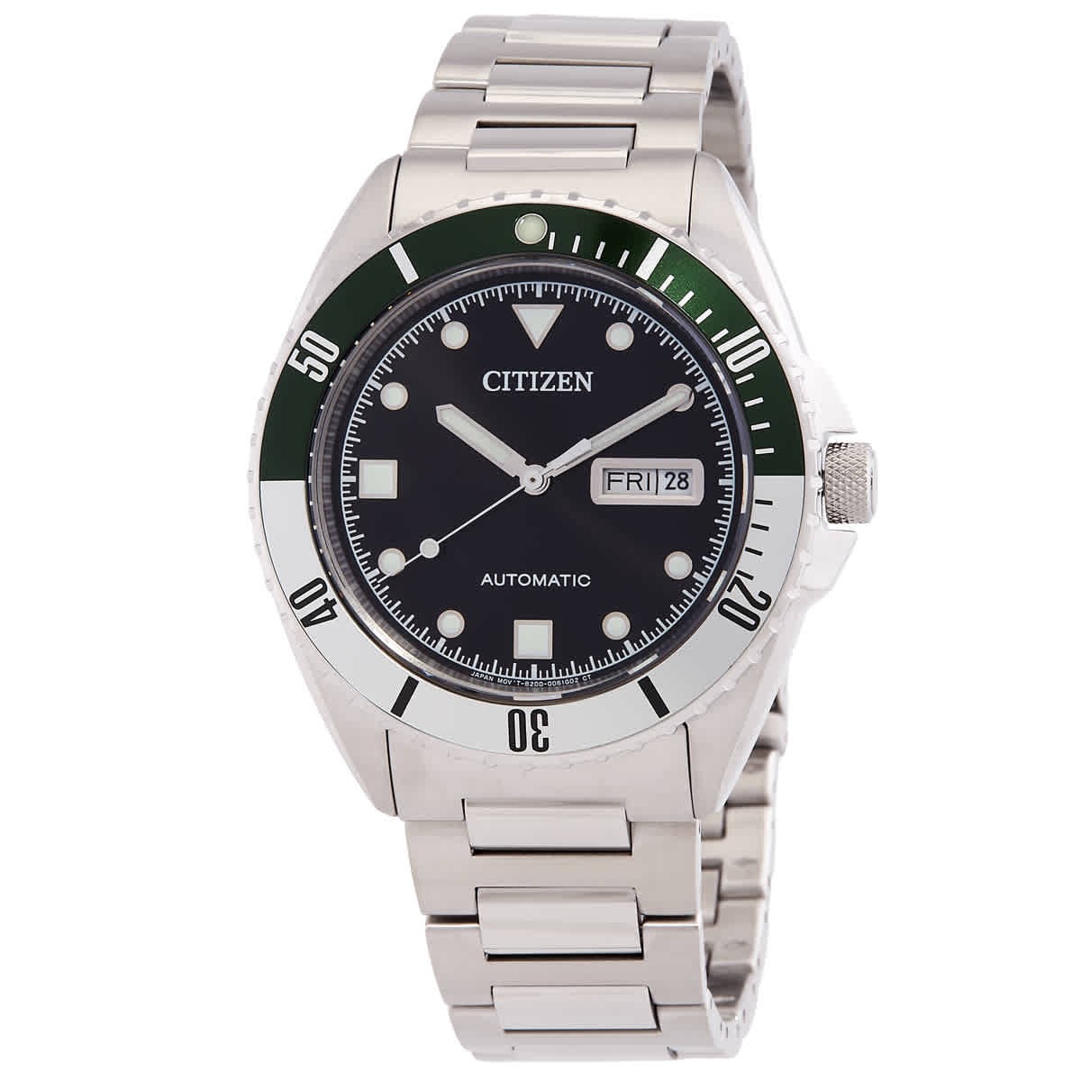 Citizen Automatic Black Dial Men’s Watch NH7531-50E