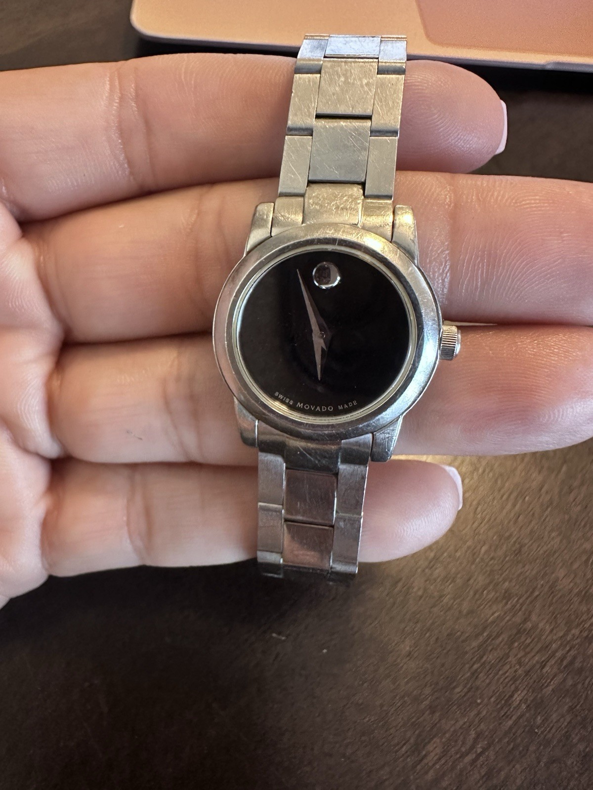 Movado Swiss Watch Luxury Timepiece Designer Watch Excellent Condition