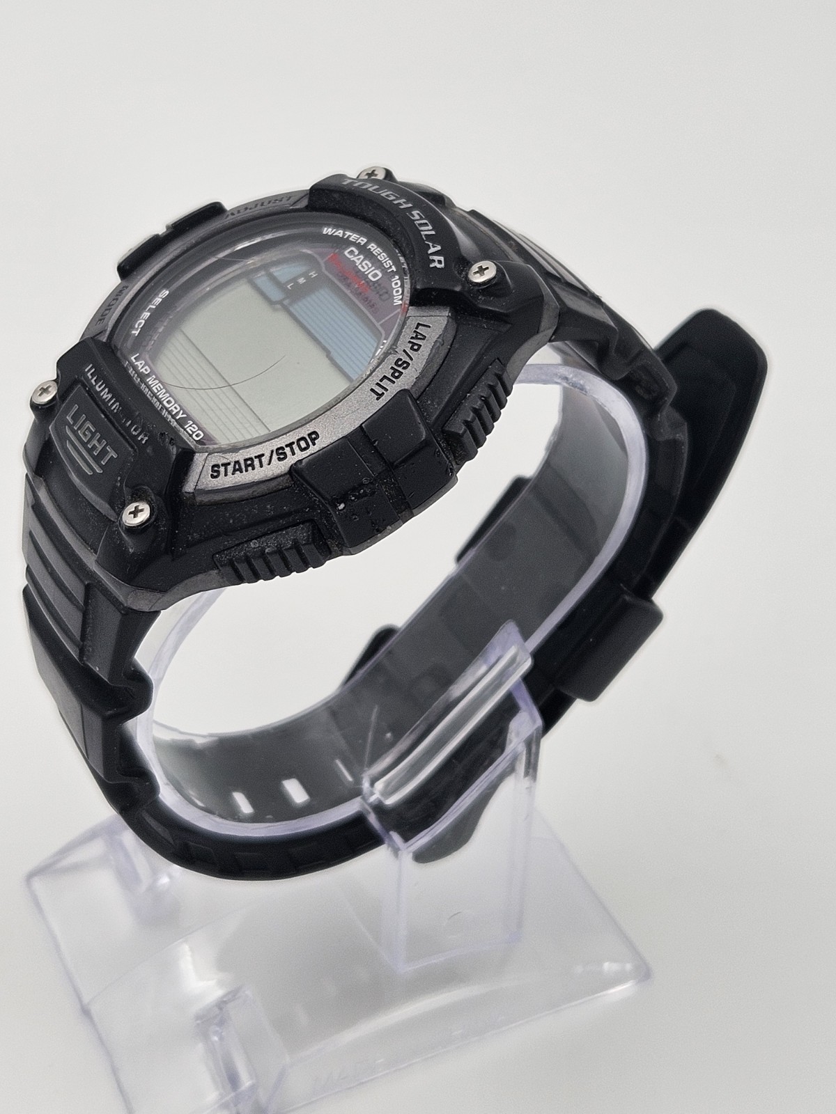 Casio 3271 W-S220 Watch Casio UNTESTED Collection Multicolor Black Silver