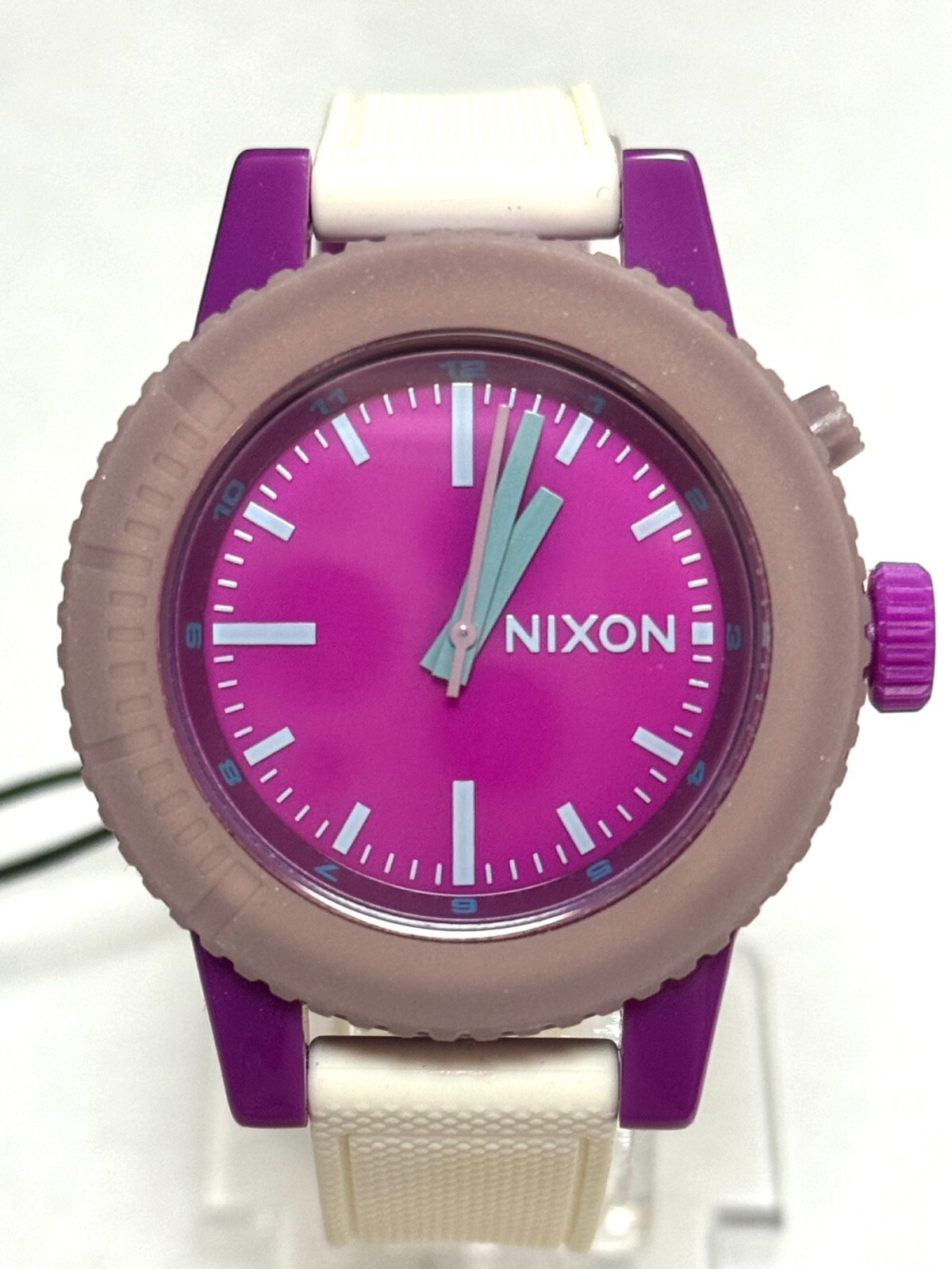 Nixon Women’s A287-698 Gogo Purple/White Polycarbonate Watch