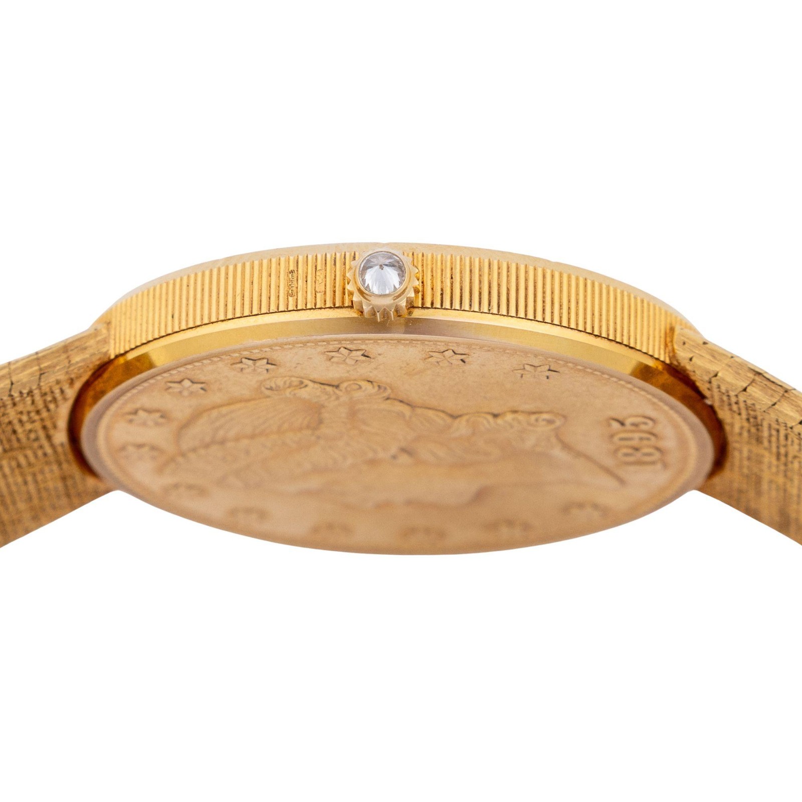 Corum 1895 US 20 Dollar Liberty Gold Coin 18K Yellow Gold 35mm Automatic Watch