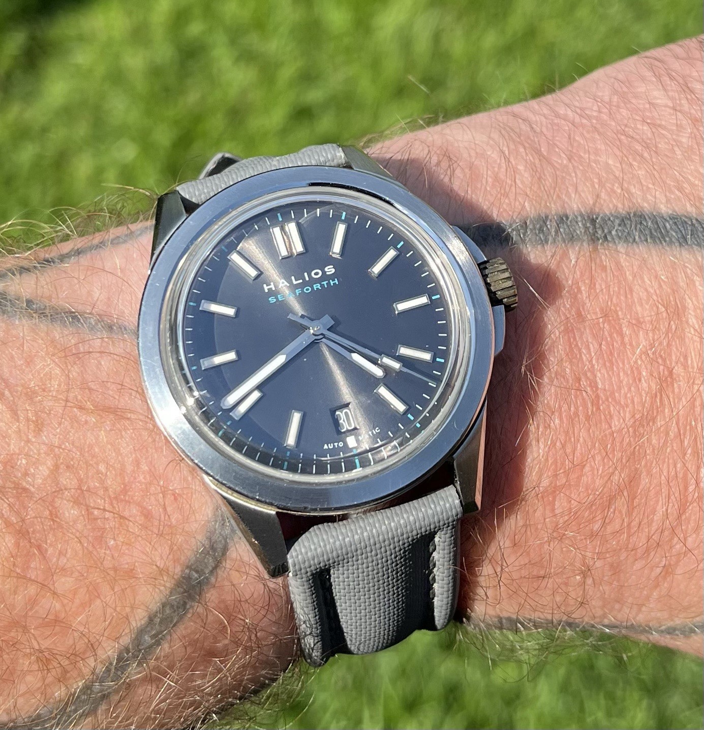 Halios Seaforth Men’s Automatic Watch Gray