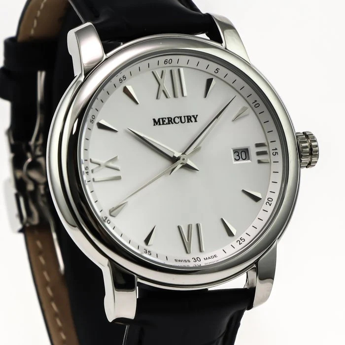 Mercury – Swiss Watch – ME410-SL-1 Quartz 41 mm ME410 50m (5 ATM, 169 ft)