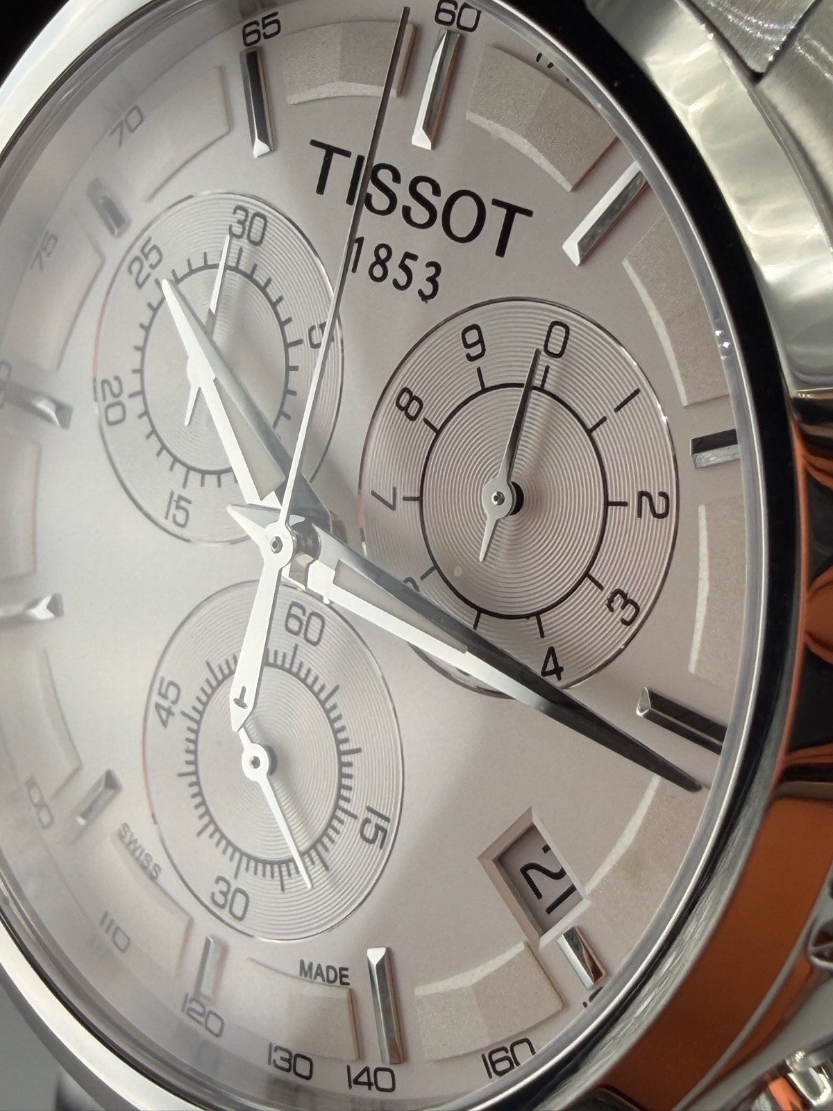 TISSOT T-Trend Couturier Silver Dial Men’s Watch T035.617.11.031.00