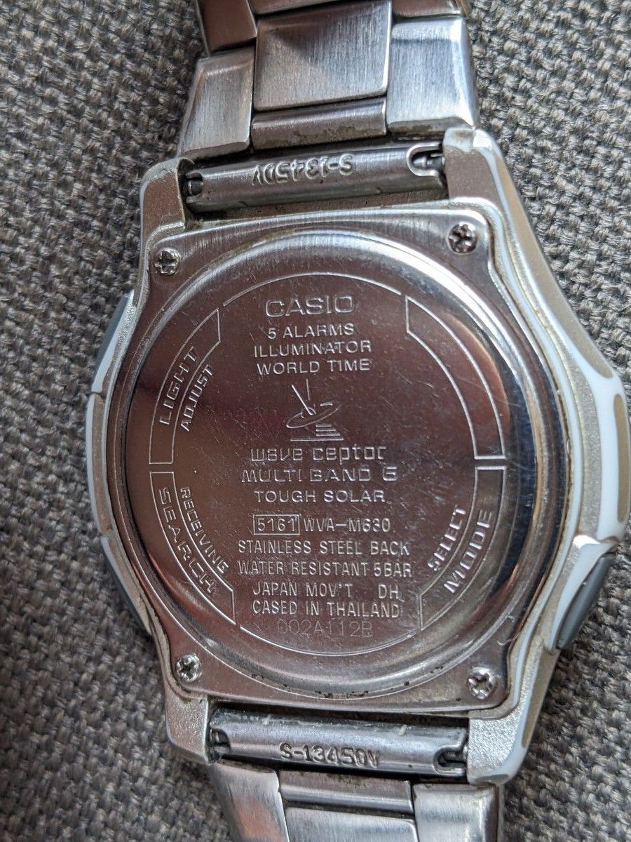 CASIO Waveceptor Radio Solar WVA M630