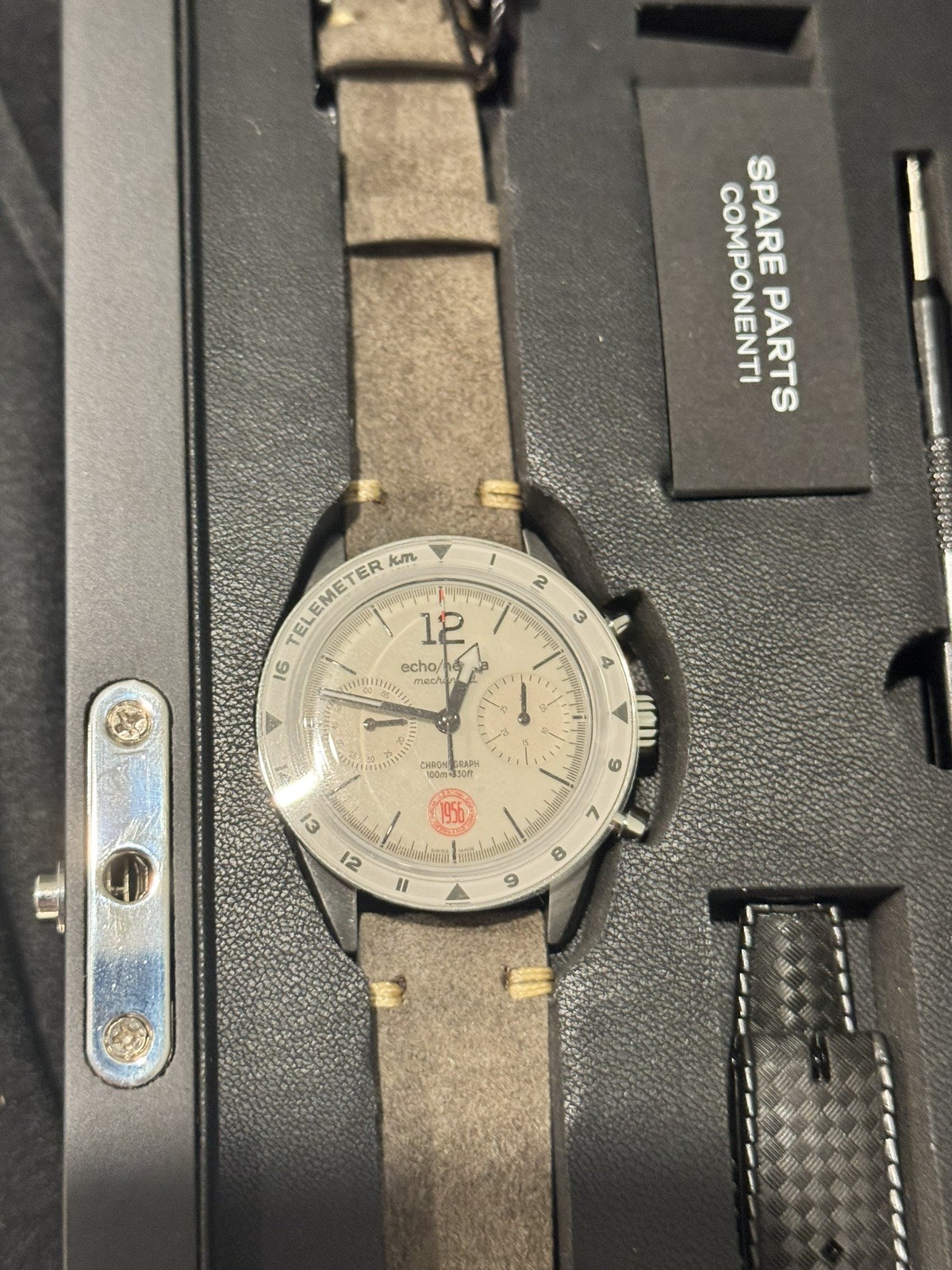 Echo/Neutra Cortina 1956 | Ivory Chronograph Swiss Made Hand winding LIMITED