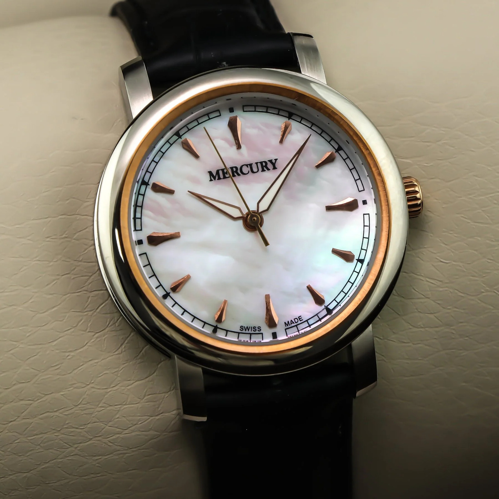 Mercury – Swiss Made Watch – ME380-SRL-7 Quartz 33 mm ME380 50m (5 ATM, 169