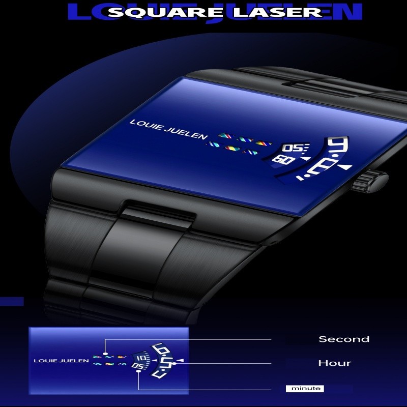 Luxury Men’s Square Unique Design Watch alloy Classic Fashion Gifts 2026 New