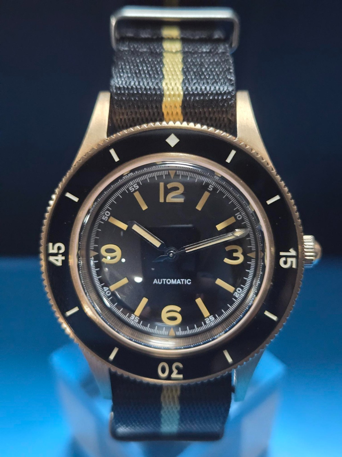 CJ CUSTOM VINTAGE DIVER WR20ATM