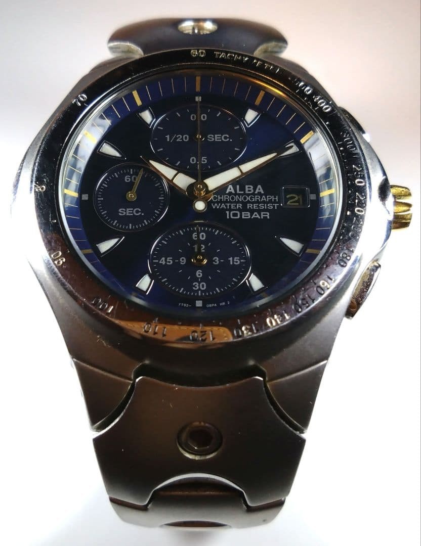 SEIKO ALBA CHRONOGRAPH 10BAR