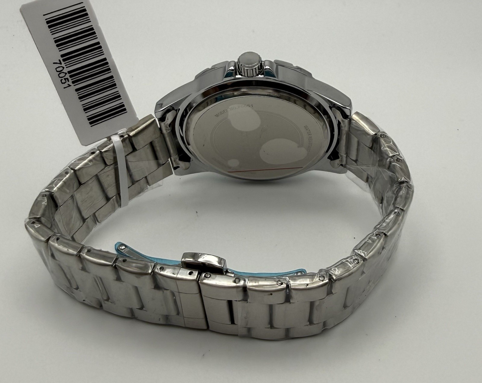 New Invicta Specialty 70051 Men 42mm Silver Stainless Light Blue Dial Watch Box