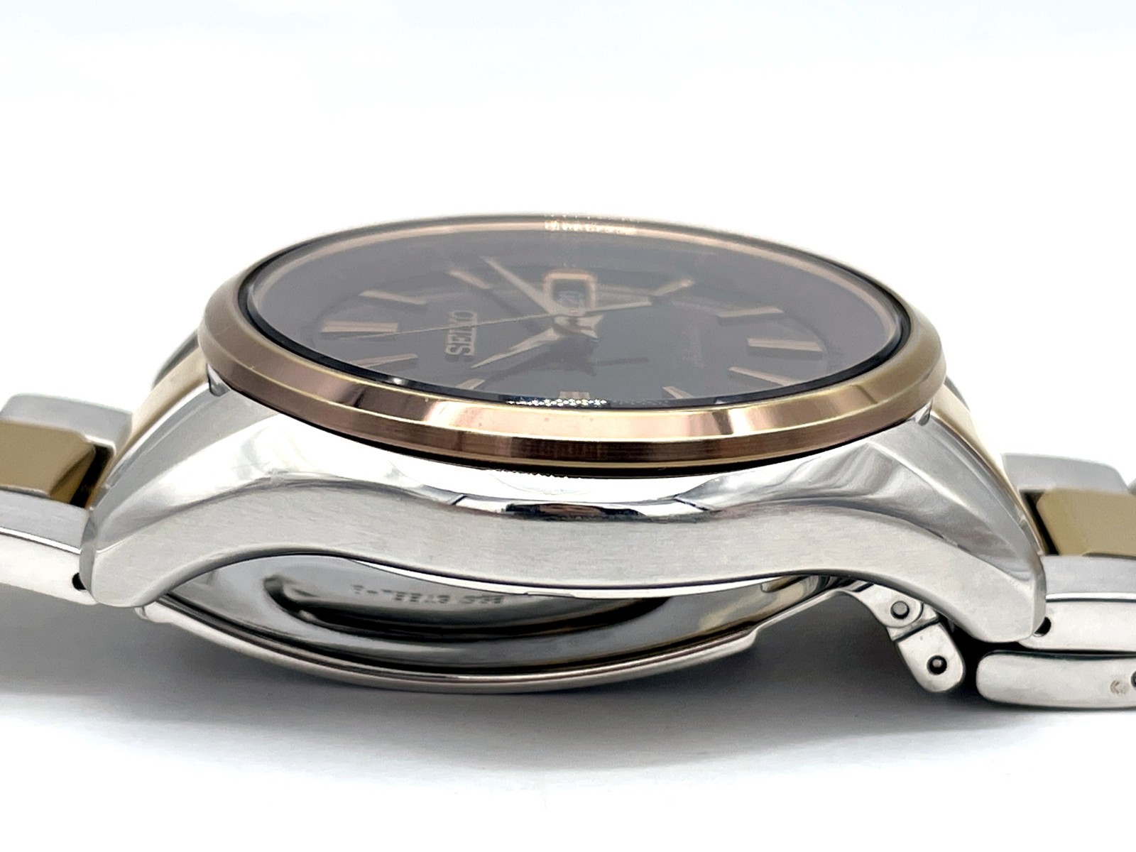 Near MINT SEIKO PRESAGE Automatic Watch Dark brown Dial 24Jewels 4R36-03H0 Boxed