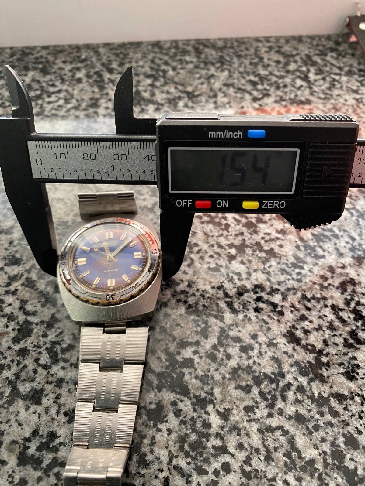 Vintage Vostok Amphibia 200m Vintage Watch Soviet USSR Mechanical Wristwach Rare