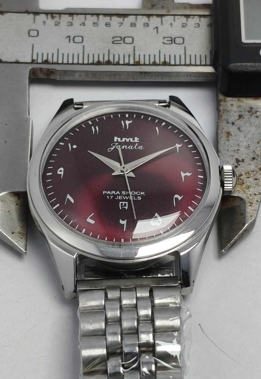 HMT Janata 17J Winding Arabic Wrist Watch For Men’s In Working Condition