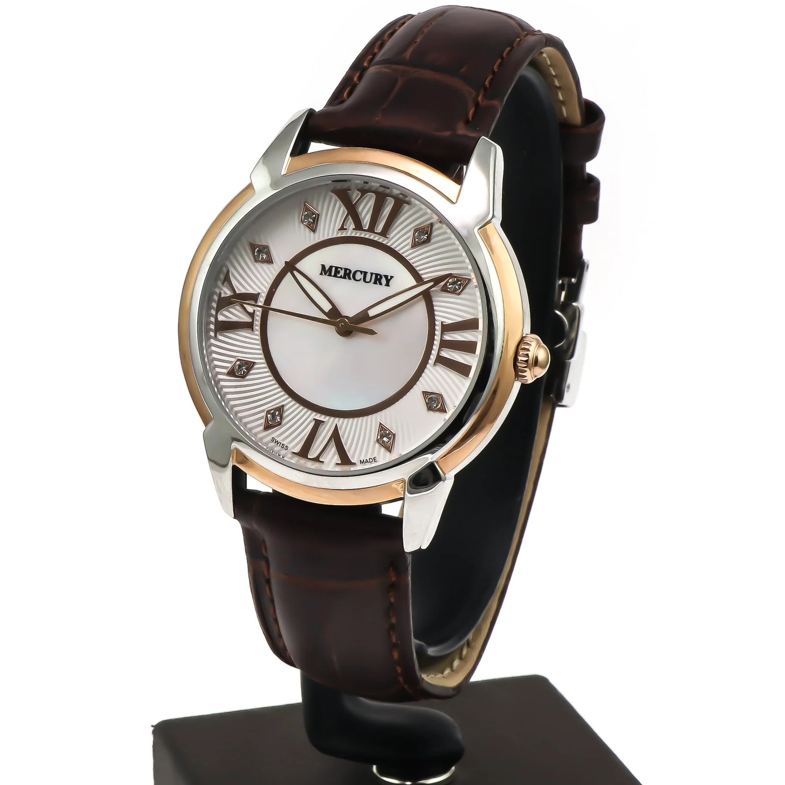 Mercury – Swiss Watch – ME360-SRL-7 Quartz 36 mm ME360 50m (5 ATM, 169 ft)