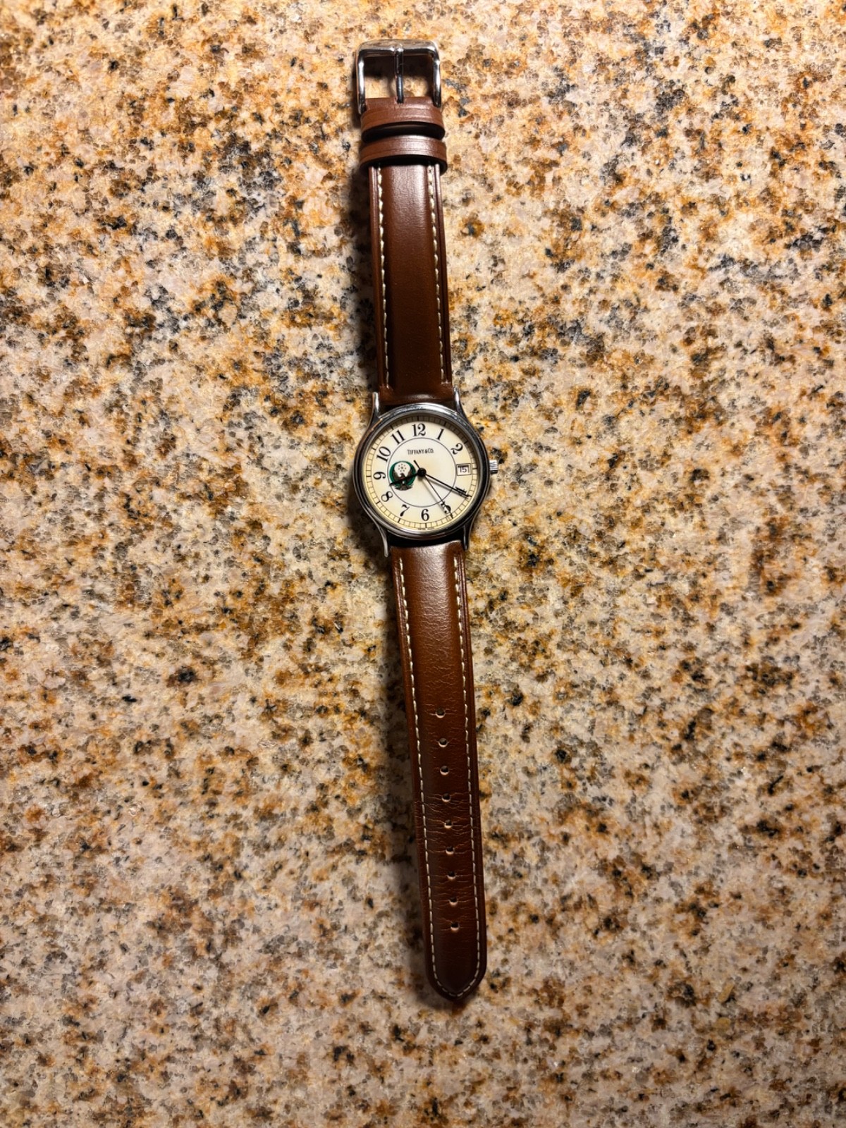 Vintage United Arab Emirates Armed Forces Tiffany & Co. 34mm Quartz Watch