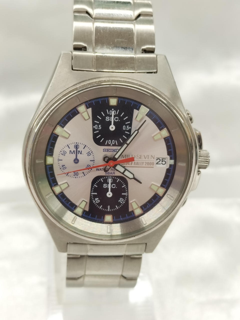 Seiko Mild Seven V657-9030 Quartz Watch 18cm