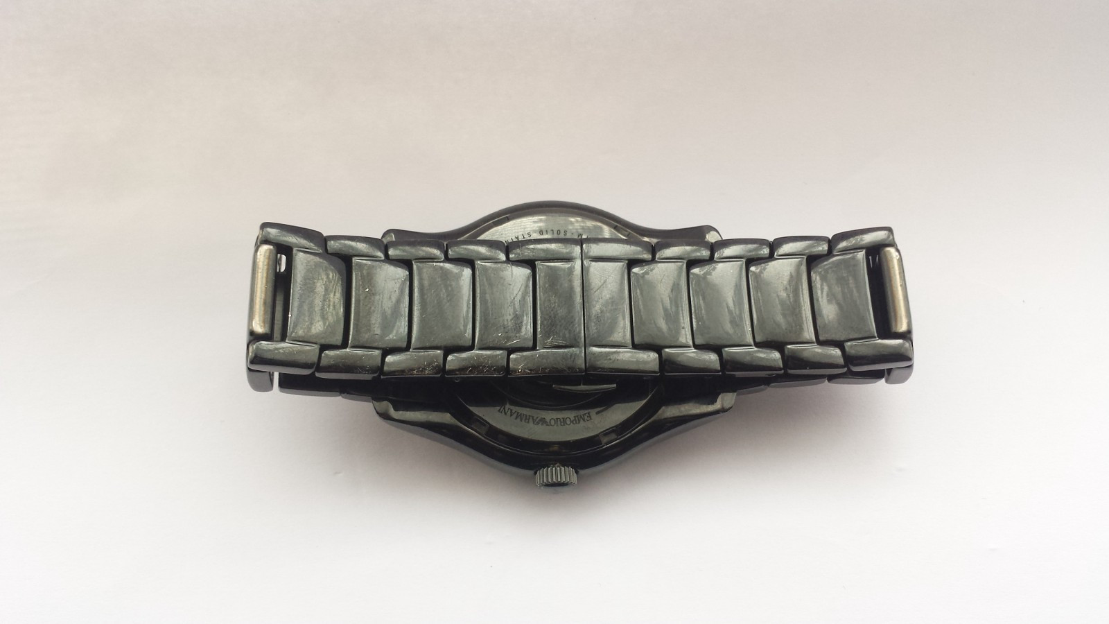 MENS EMPORIO ARMANI AR60014 Ceramic Meccanico Automatic Watch Boxed