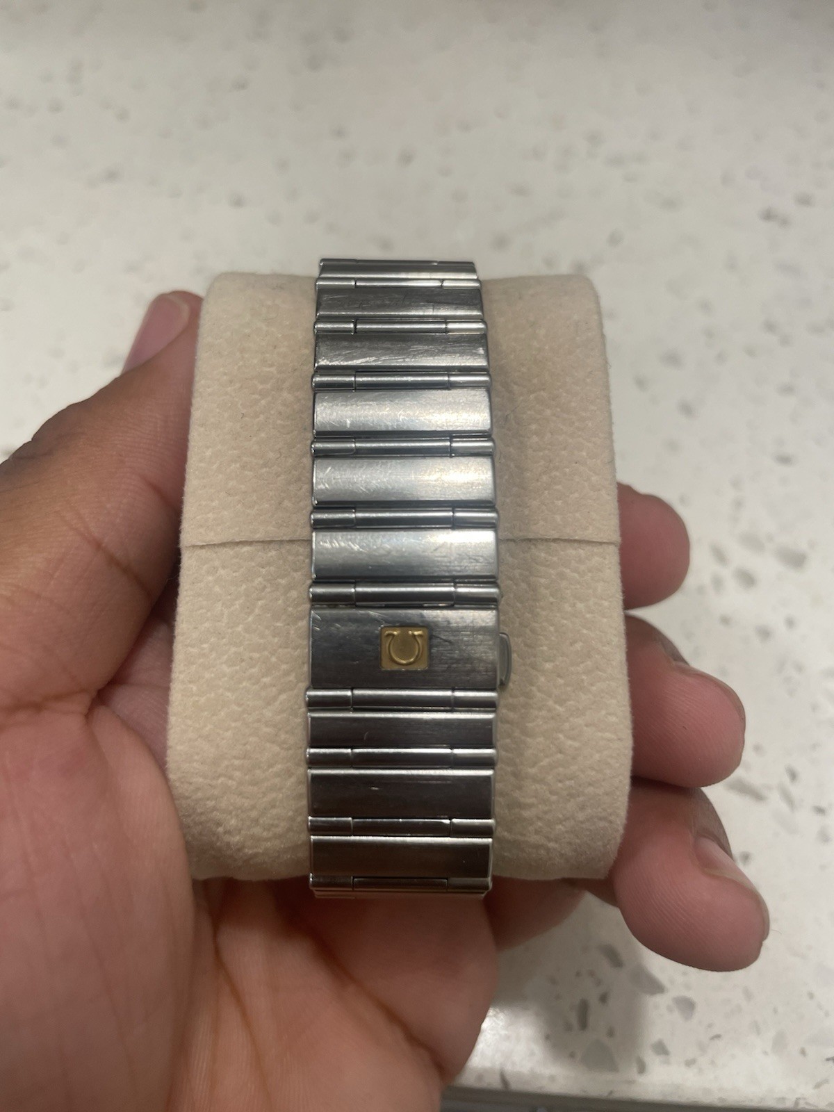 Omega CONSTELLATION MANHATTAN Stainless Steel Watch w/Date