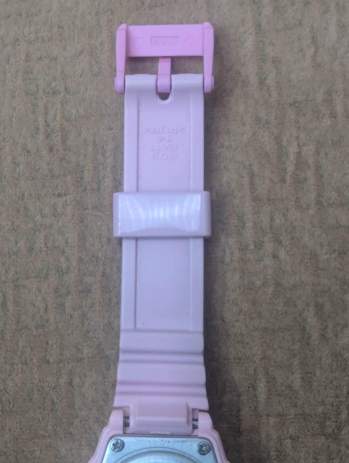 CASIO Ladies Women’s Pink Watch White Multicolor Wristwatch Resin Band LRW-200H