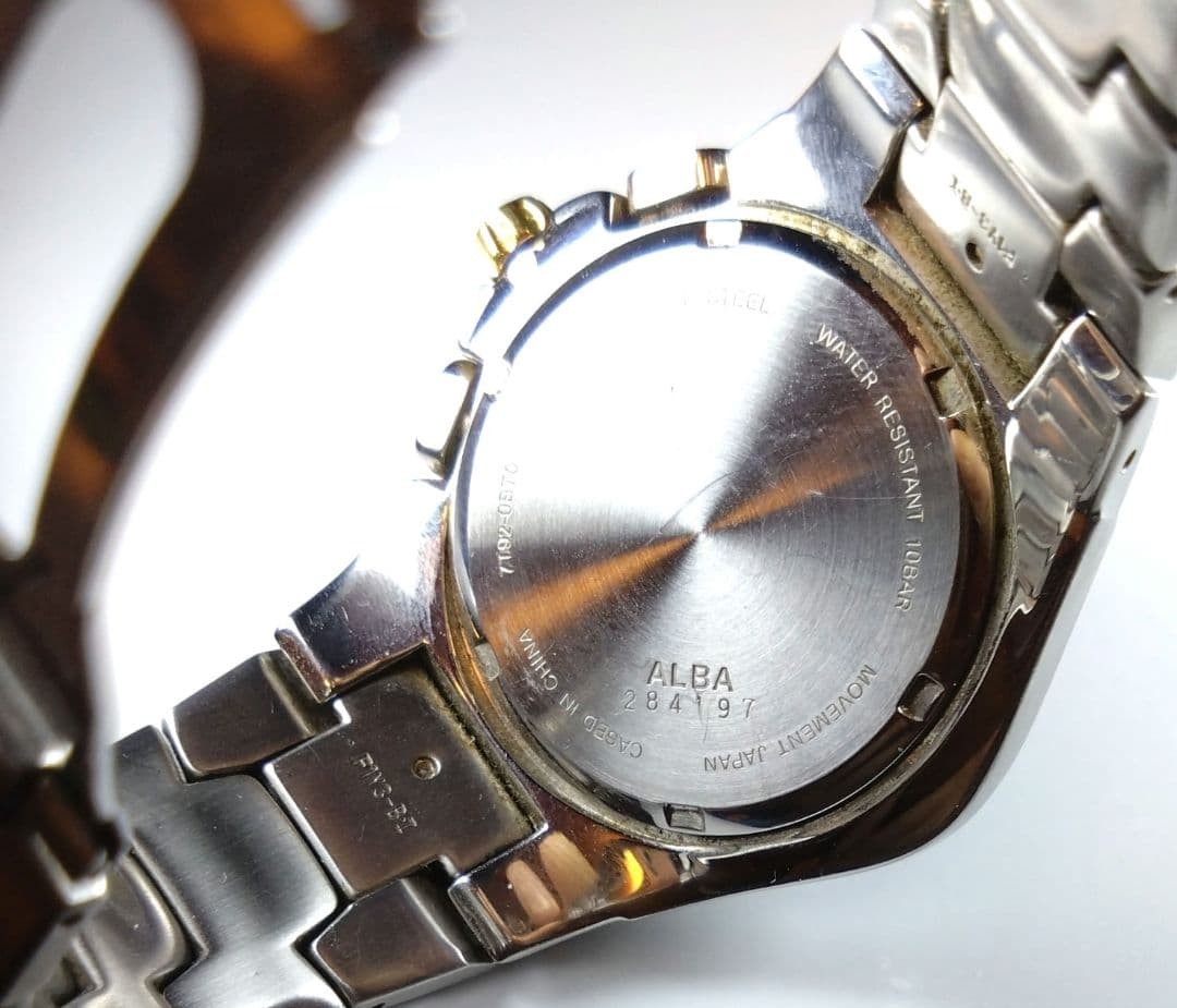SEIKO ALBA CHRONOGRAPH 10BAR