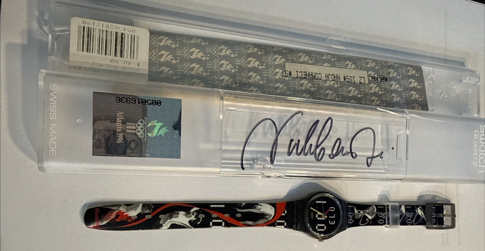 VTG 1996 Centennial Olympic Games Legends Collection: Nadia Comaneci SIGNED!